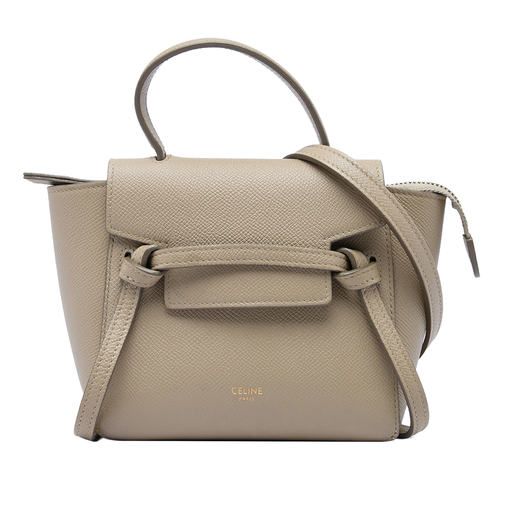 Pre-Loved Celine Pico Grained Calfskin Belt Bag